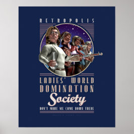 Ladies' World Domination Societyポスター(16x20") ポスター