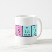 Ladislaus定期テーブル名mag コーヒーマグカップ (正面右)