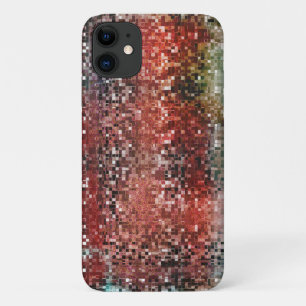 Ladrilho vermelho manchado com tinta spray iPhone 11 ケース
