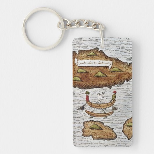 LADRONEの島 キーホルダー (正面)