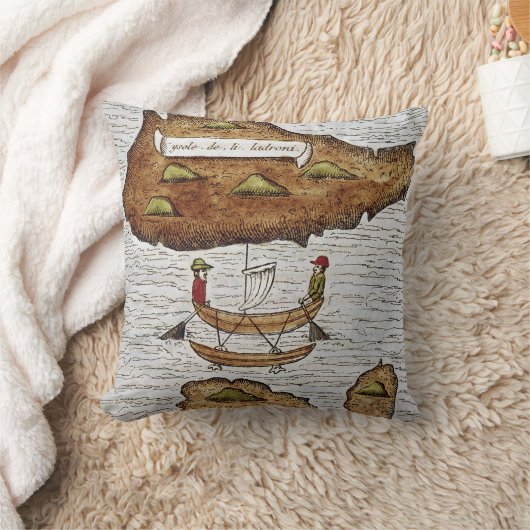 LADRONEの島 クッション (ブランケット)