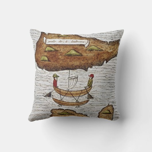 LADRONEの島 クッション (裏面)