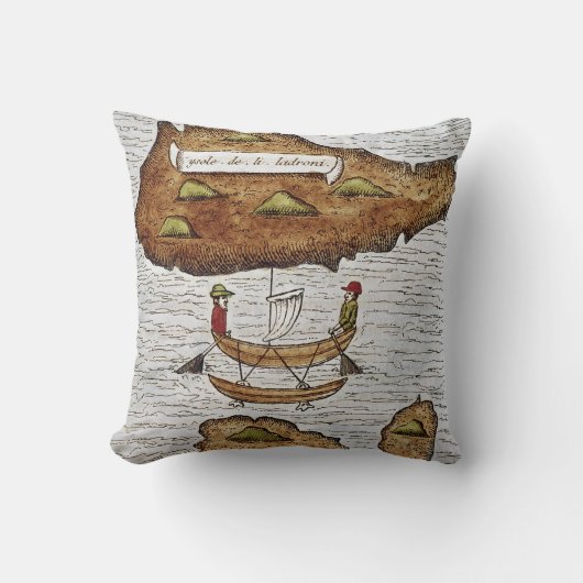 LADRONEの島 クッション (正面)