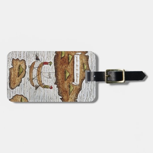 LADRONEの島 ラゲッジタグ (正面横)