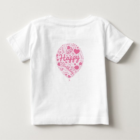 Ladu バースデー Tシャツ (裏面)
