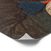 Ladyのポートレート, c.1460 (パネル上の油) ポスター (角)