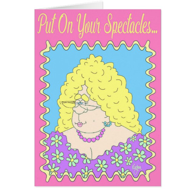 LADY ファンシー Mother's Day Card (正面)