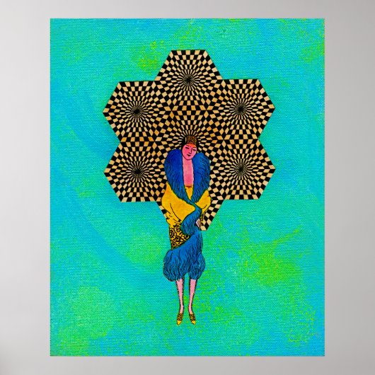 Lady 日本の by Michael Moffa ポスター (正面)