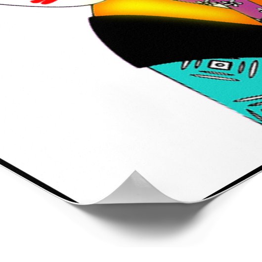 LADY_日本のPOSTER ポスター (角)