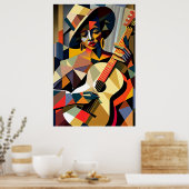 LADY 遊's THE BLUESポスター ポスター (キッチン)