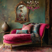 Lady & a Parasol Ethereal Floral Field 薄葉紙