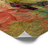 Lady and Greyhoundヴィンテージフランスのポストカード ポスター (角)