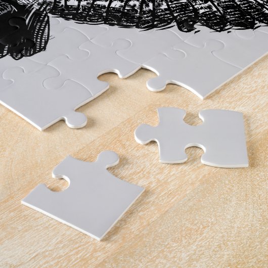 Lady and Night Owl ジグソーパズル (側面)