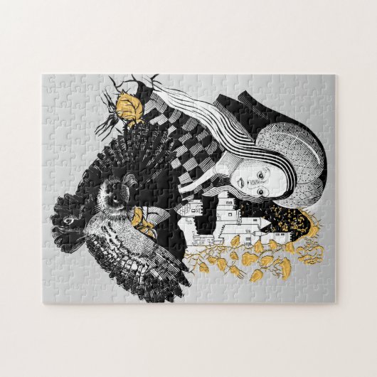 Lady and Night Owl ジグソーパズル (横)