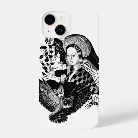 Lady and Night Owl iPhoneケース (裏面)