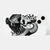 Lady and Night Owl iPhoneケース (裏面横)