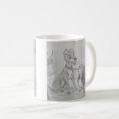 Lady and The Tramp Mug コーヒーマグカップ (正面右)
