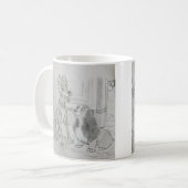 Lady and The Tramp Mug コーヒーマグカップ (正面左)