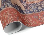 Lady and Unicorn Medieval Tapestry Desire ラッピングペーパー (ロールコーナー)