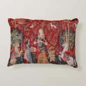 Lady and Unicorn Medieval Tapestry Smell アクセントクッション (裏面)