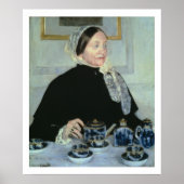 Lady at the Tea Table, 1885 (キャンバス油) ポスター (正面)