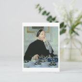 Lady at the Tea Table, 1885 (キャンバス油) ポストカード (スタンド正面)