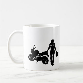 Lady BIKER  コーヒーマグカップ