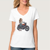 Lady Biker Tシャツ (正面)