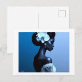 Lady Blue Postcard ポストカード (正面/裏面)