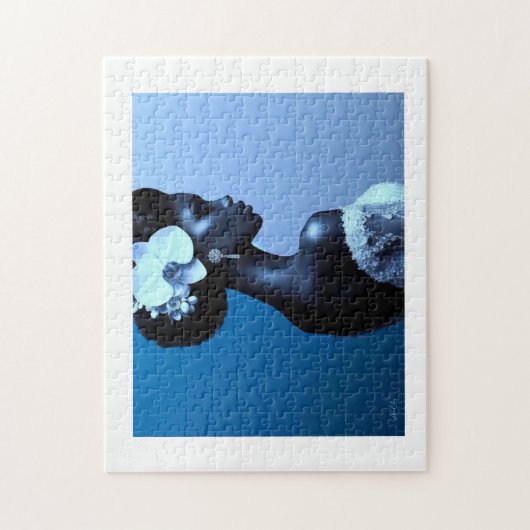 Lady Blue Puzzle Alicia C. Lacy ジグソーパズル (縦)