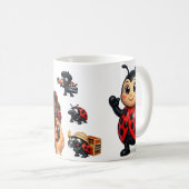 Lady Blush and the Buggers コーヒーマグカップ (正面右)