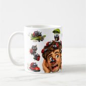 Lady Blush and the Buggers コーヒーマグカップ (左)