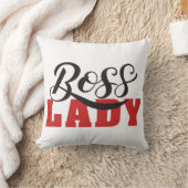 Lady Boss – Strong Confident Woman Design クッション (ブランケット)