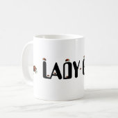 Lady Bug  コーヒーマグカップ (正面左)