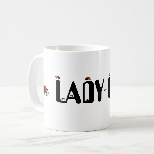 Lady Bug  コーヒーマグカップ (正面左)