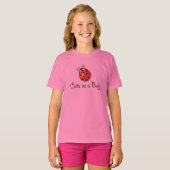 Lady Bug - Cute as a Bug Tシャツ (正面フル)
