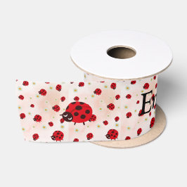 lady bug party サテンリボン
