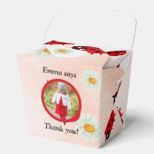 lady bug party photo フェイバーボックス (正面)