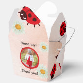 lady bug party photo フェイバーボックス (見開き)