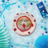 Lady bug photo ペーパープレート (パーティー)