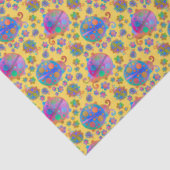 Lady Bugs Amongst the Flowers on a Midsummer Day 薄葉紙 (詳細)