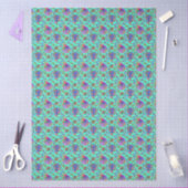 Lady Bugs Amongst the Flowers on a Winter Morning 薄葉紙 (クラフト)