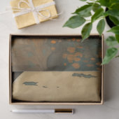 Lady by Moonlight、アールヌーボー・デコページ 薄葉紙 (ギフト)