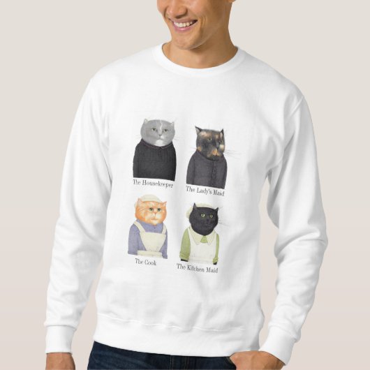 LADY CATS MEN's Basicスウェットシャツ スウェットシャツ (正面)
