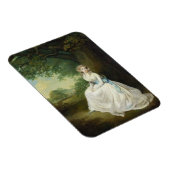 Lady Chambers, c.1789 (キャンバス上の油) マグネット (右側)