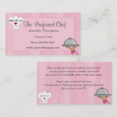 Lady Chef Hat名刺 名刺 (正面/裏面)