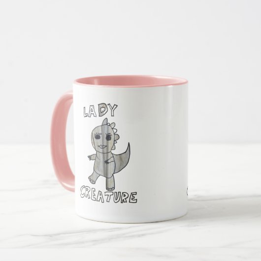 Lady Creature Mug マグカップ (正面左)