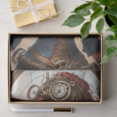 Lady Cyborg mechanics steampunk v1 薄葉紙 (ギフト)