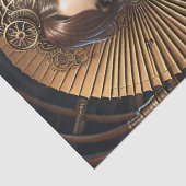 Lady Cyborg mechanics steampunk v2 薄葉紙 (詳細)