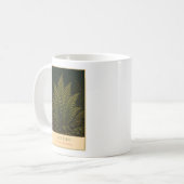 Lady Fern – Vintage Botanical Mug コーヒーマグカップ (正面左)